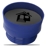 Thermobecher Einhand Klick Trinkdeckel | Blau |