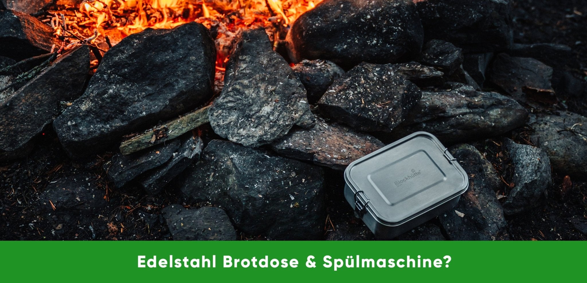 Edelstahl Brotdose verkrustet - was nun? - Blockhütte