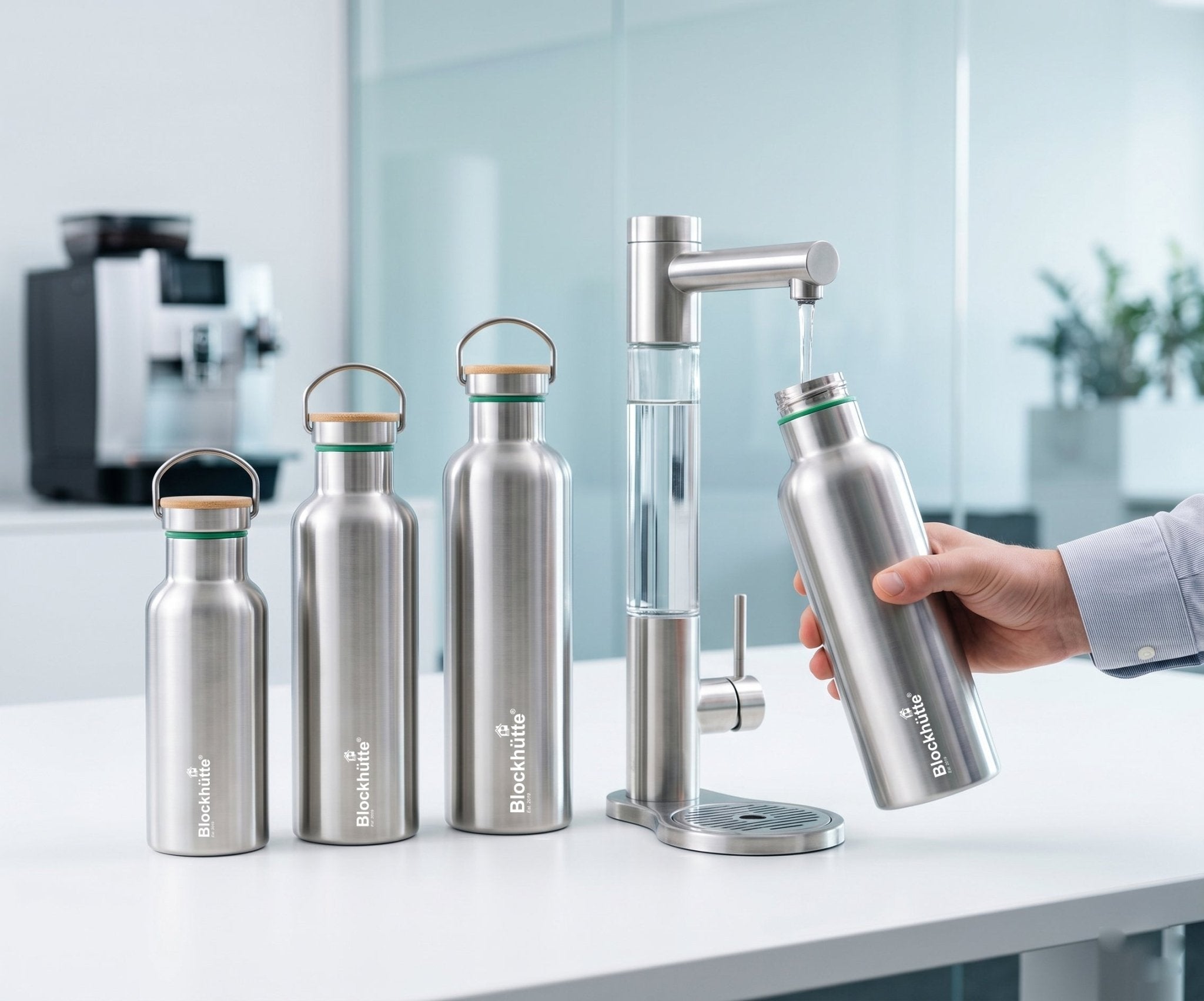 Trinkflasche & Wasserspender: Bauhöhen-Guide