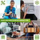 Runde Lunchbox aus Edelstahl mit Dichtung & Löffel | 780ml |