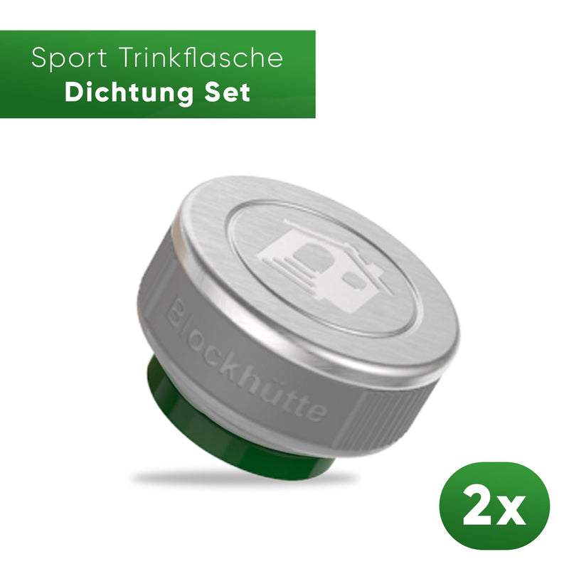 Sport Trinkflasche - Dichtungen Set - Blockhütte - 1000113